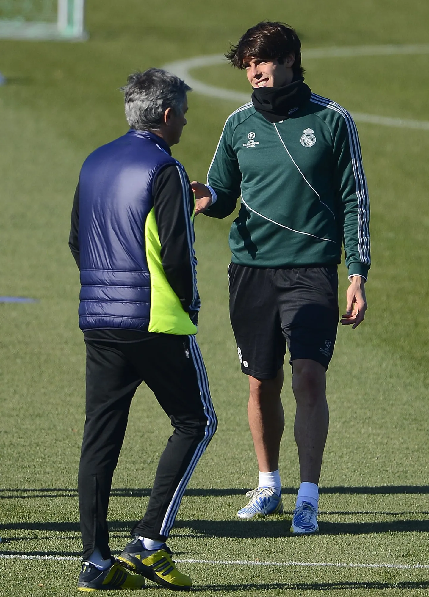 Kaká ja Jose Mourinho.