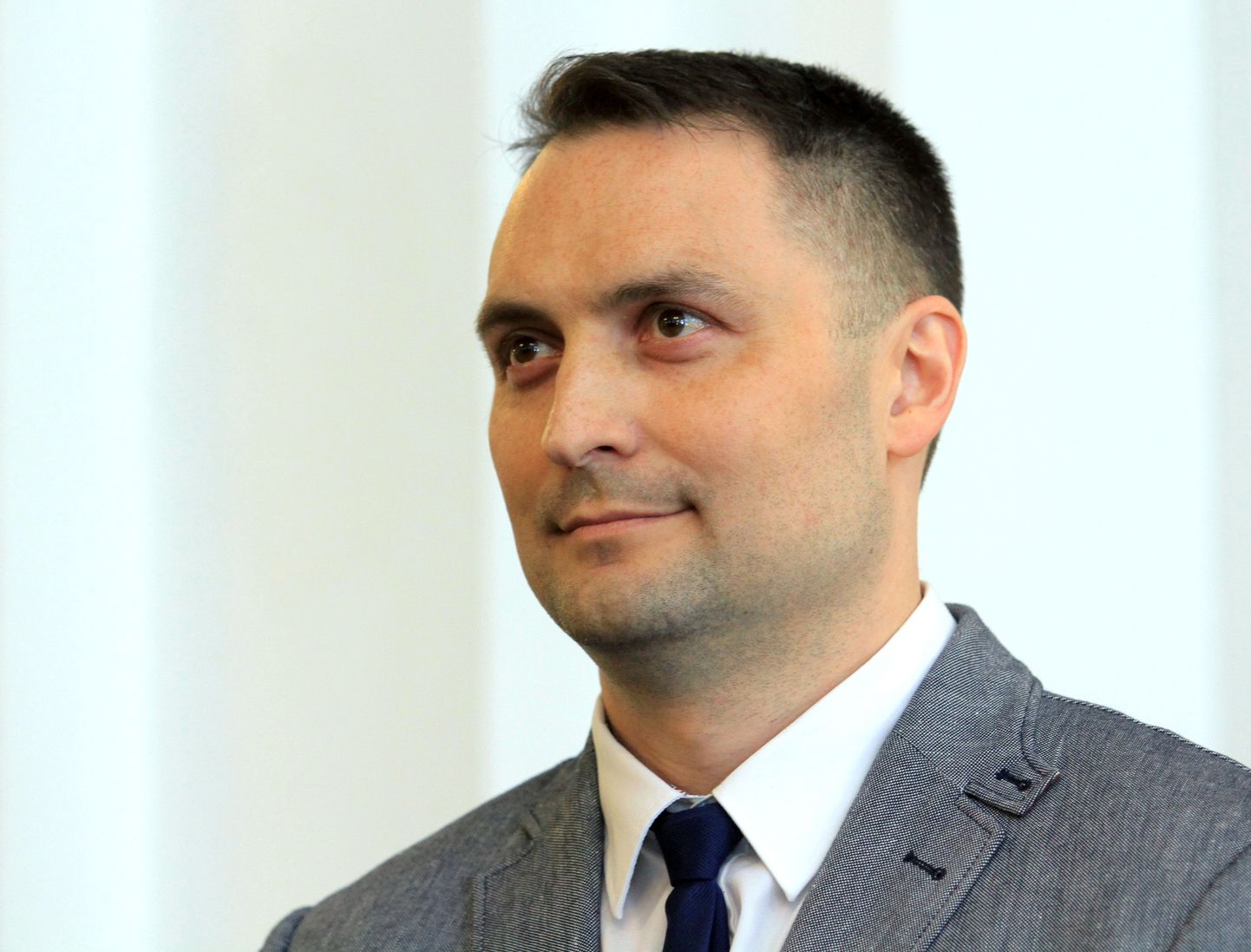Vene julgeolekuteenistuse töötaja Nikolai Filiptšenko Vilniuse kohtus.