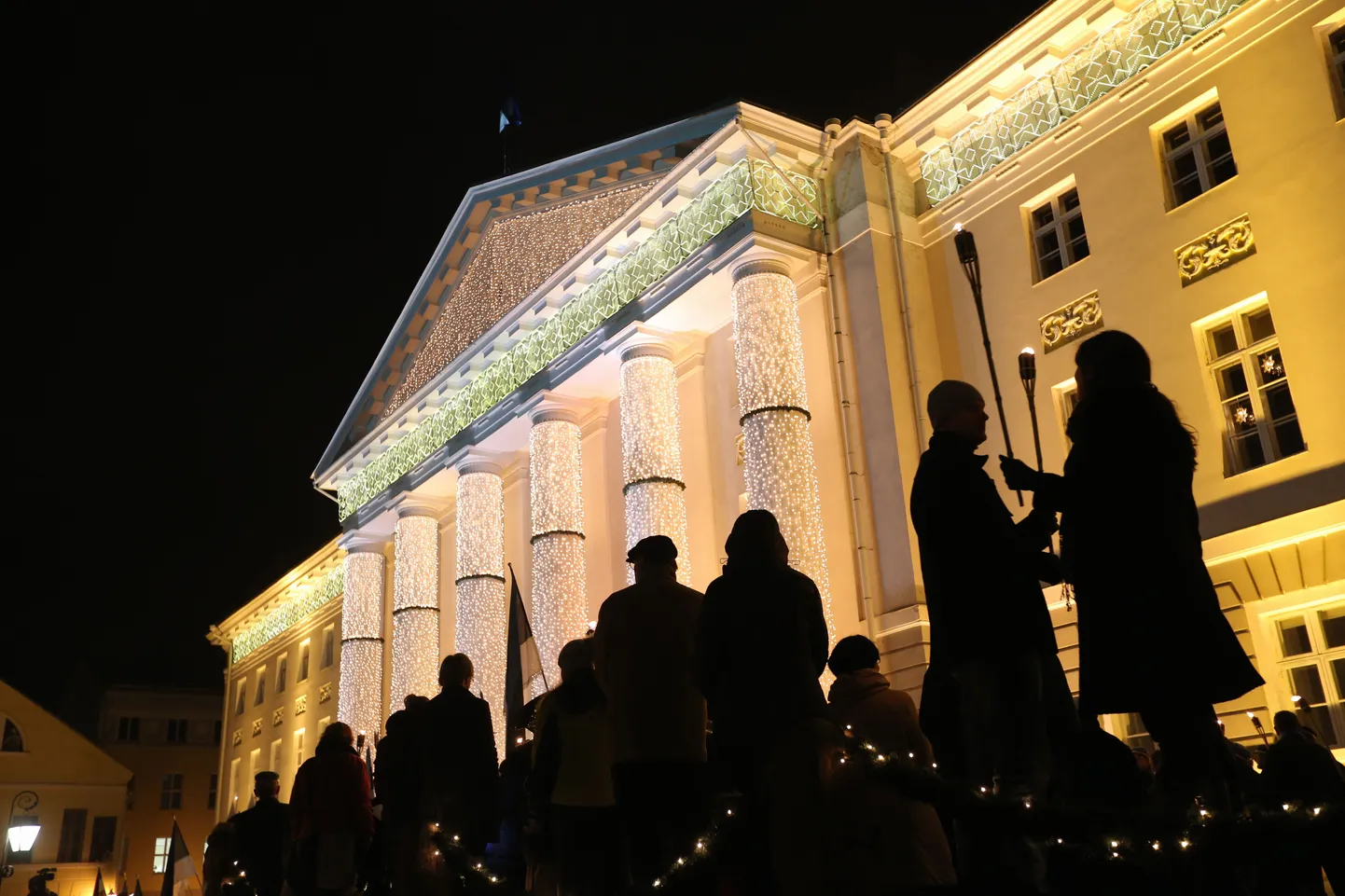 Tartu Ülikooli peahoone.