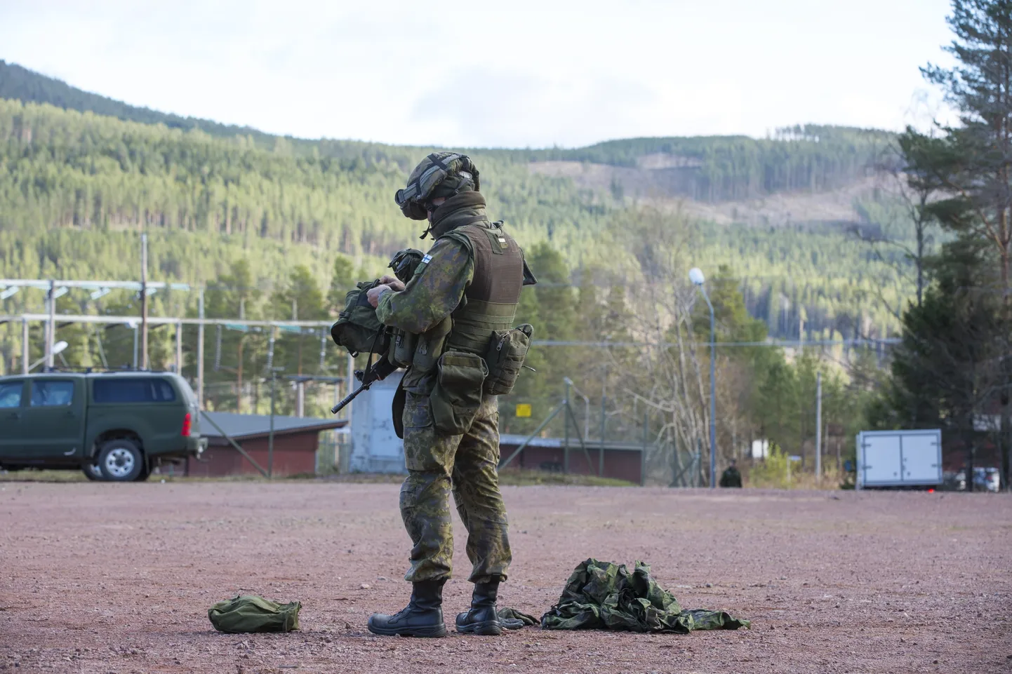 Soome kaitseväelane.