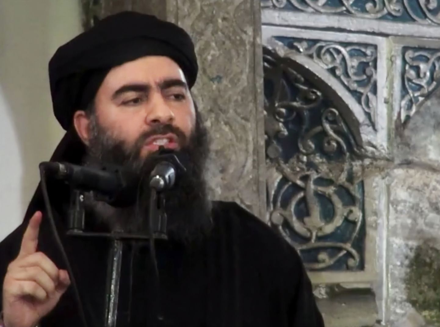 Лидер "Исламского государства" Абу Бакр аль-Багдади