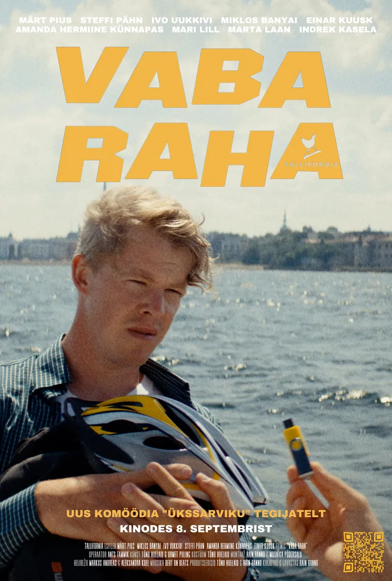 Rain Rannu neljanda mängufilmi «Vaba raha» ametlik plakat