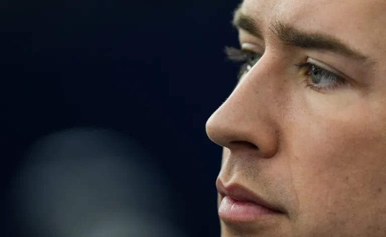 Austria kantsler Sebastian Kurz.