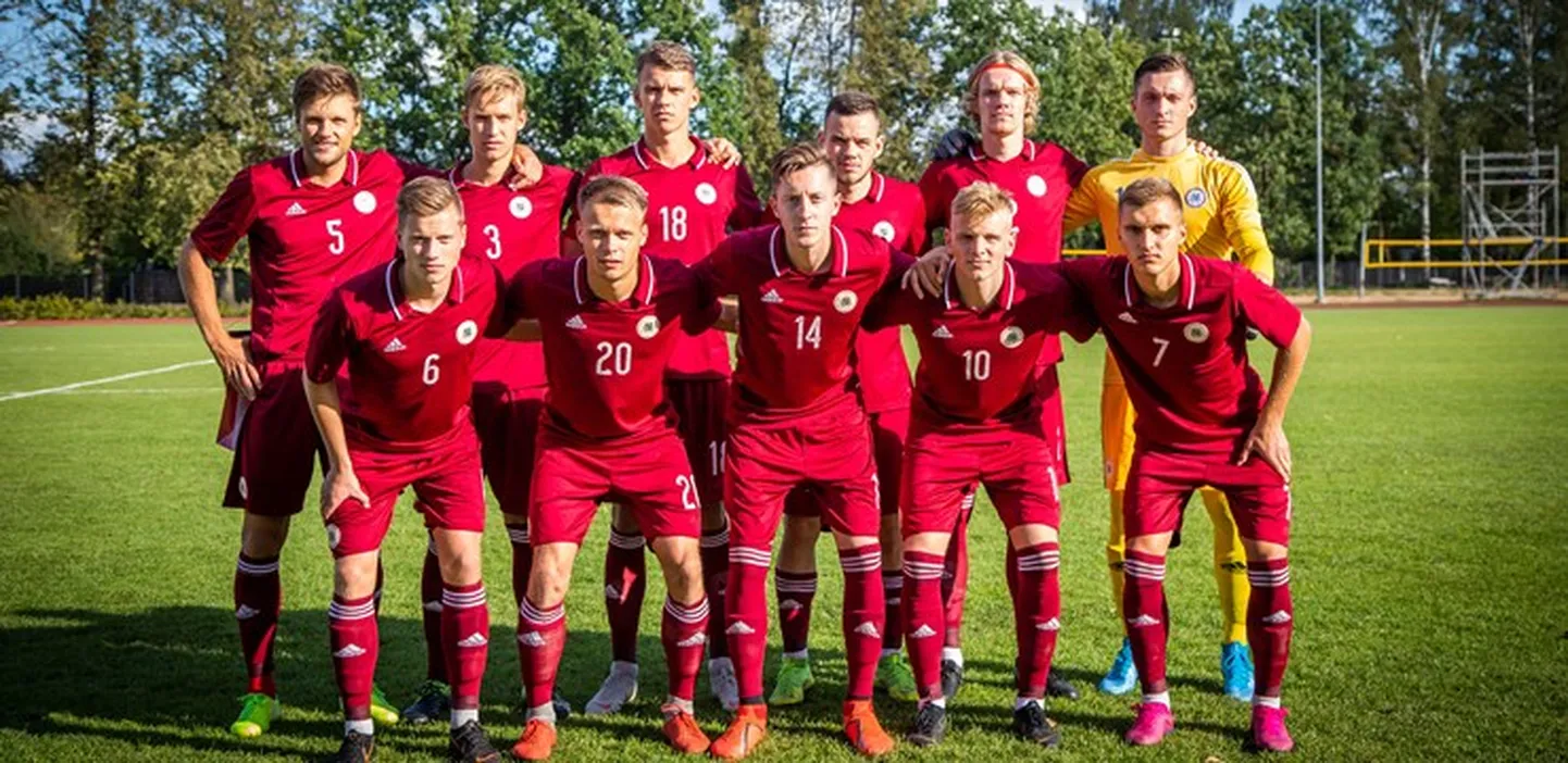 Latvijas U-21 futbola izlase.