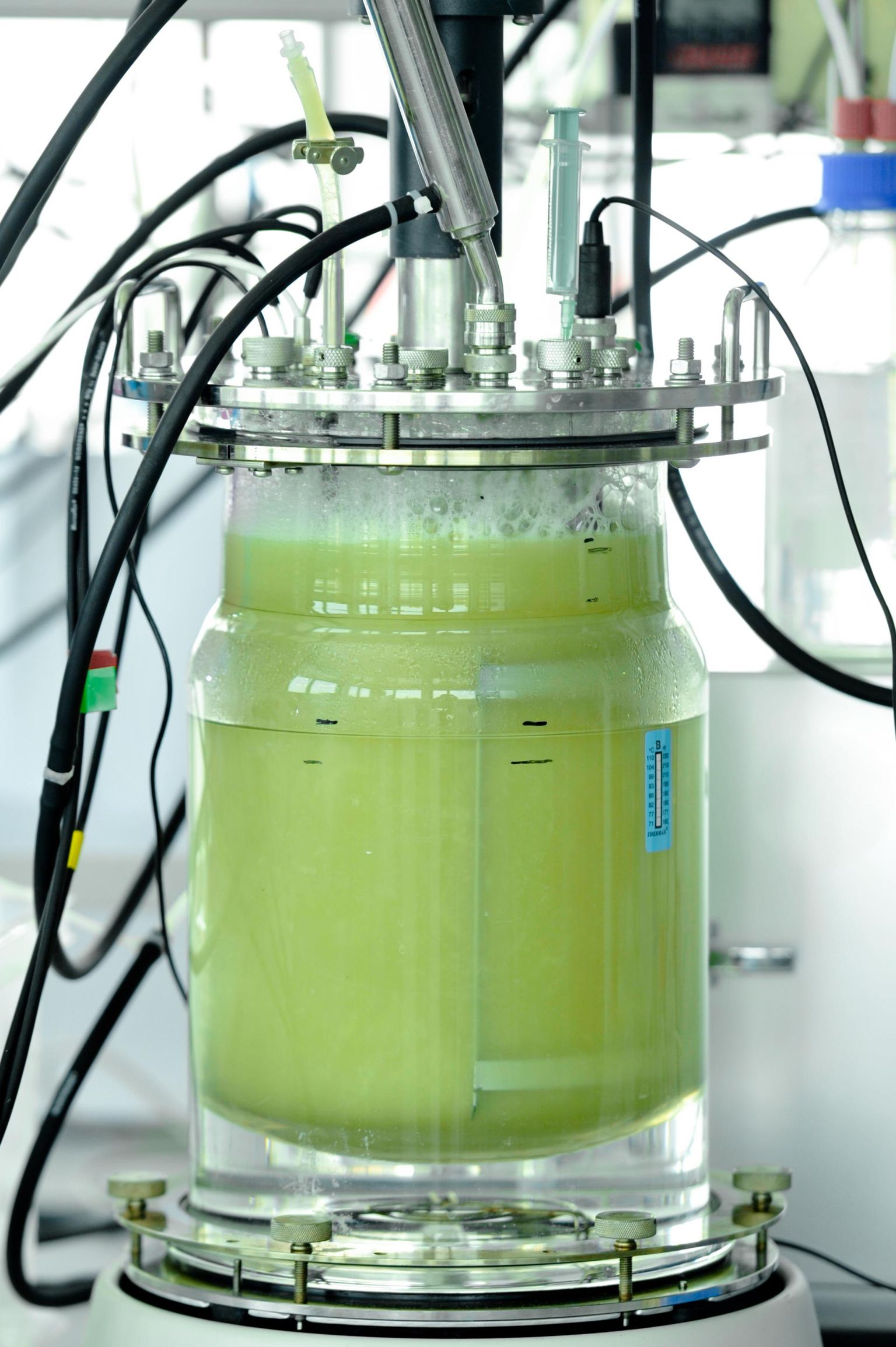 Bioreaktor Electrochaea laboris.