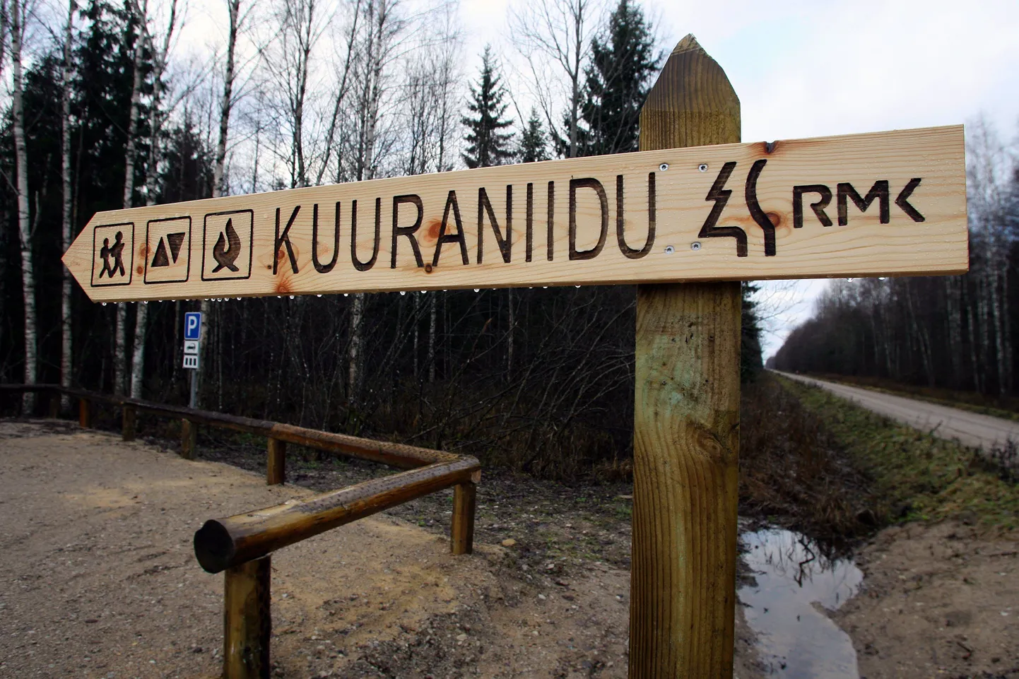 Kuraniidu matkarada.