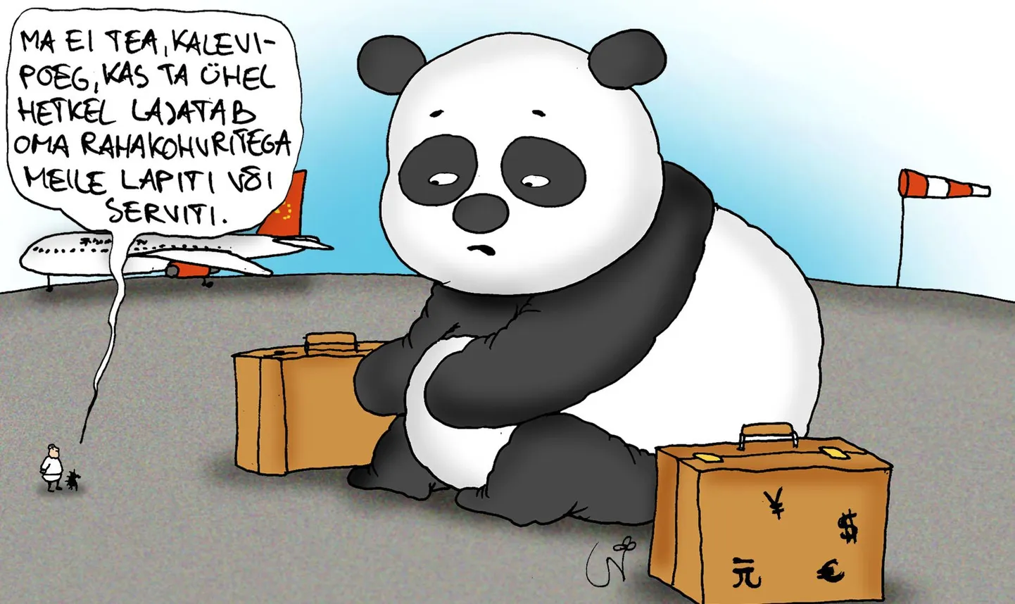 Päeva karikatuur FOTO: Urmas Nemvalts