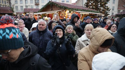 FOTOD ⟩ Tallinna linnapea kuulutas välja jõulurahu