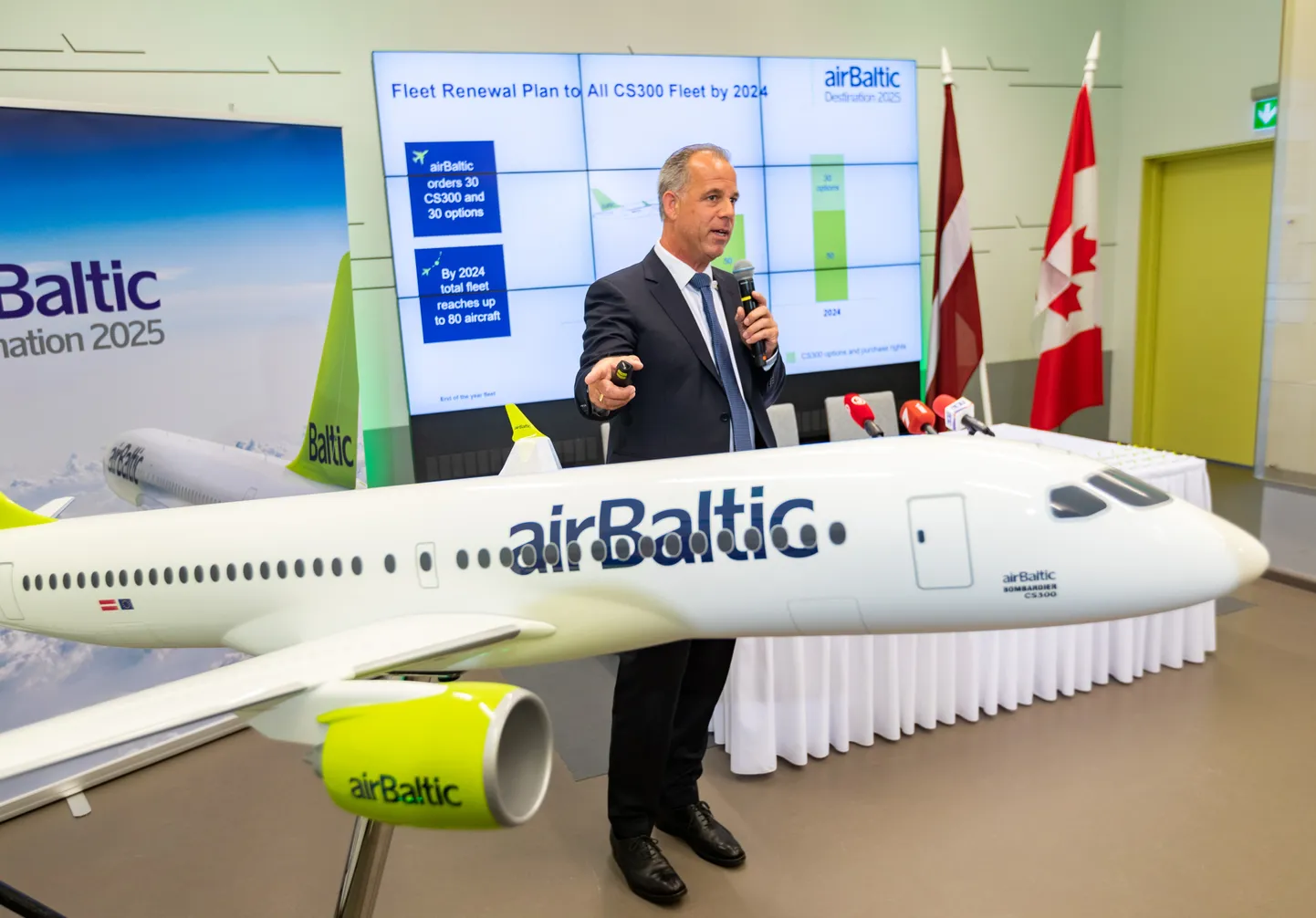 AirBalticu juht Martin Gauss.