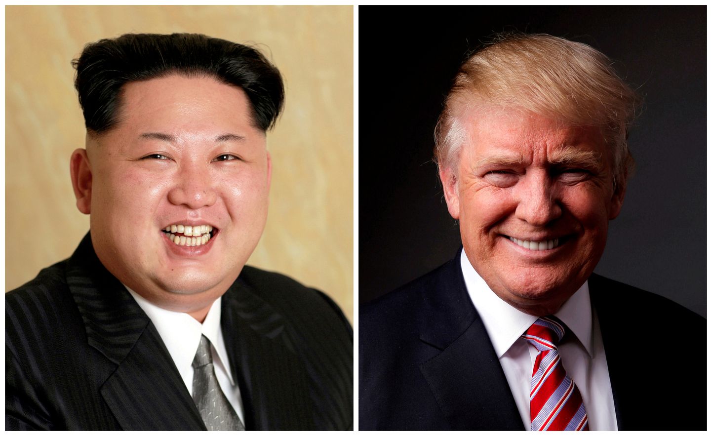 Kim Jong-un ja Donald Trump.