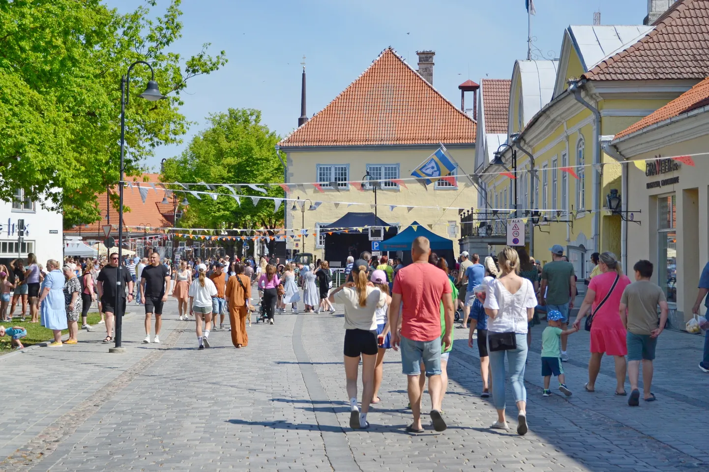 Tänavafestivaliga seoses suletakse 24. mail Kuressaares ajutiselt mõned tänavad.