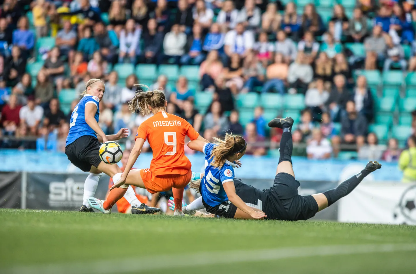 Eesti ja Hollandi vaheline vutimatš 2019. aasta augustis.