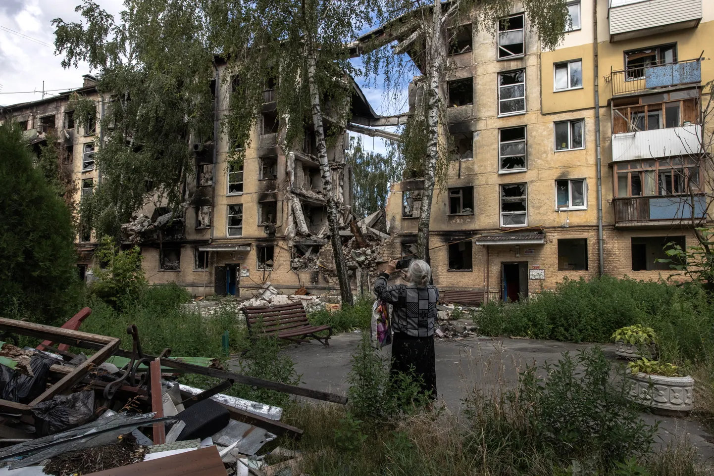 Разрушения в Украине.