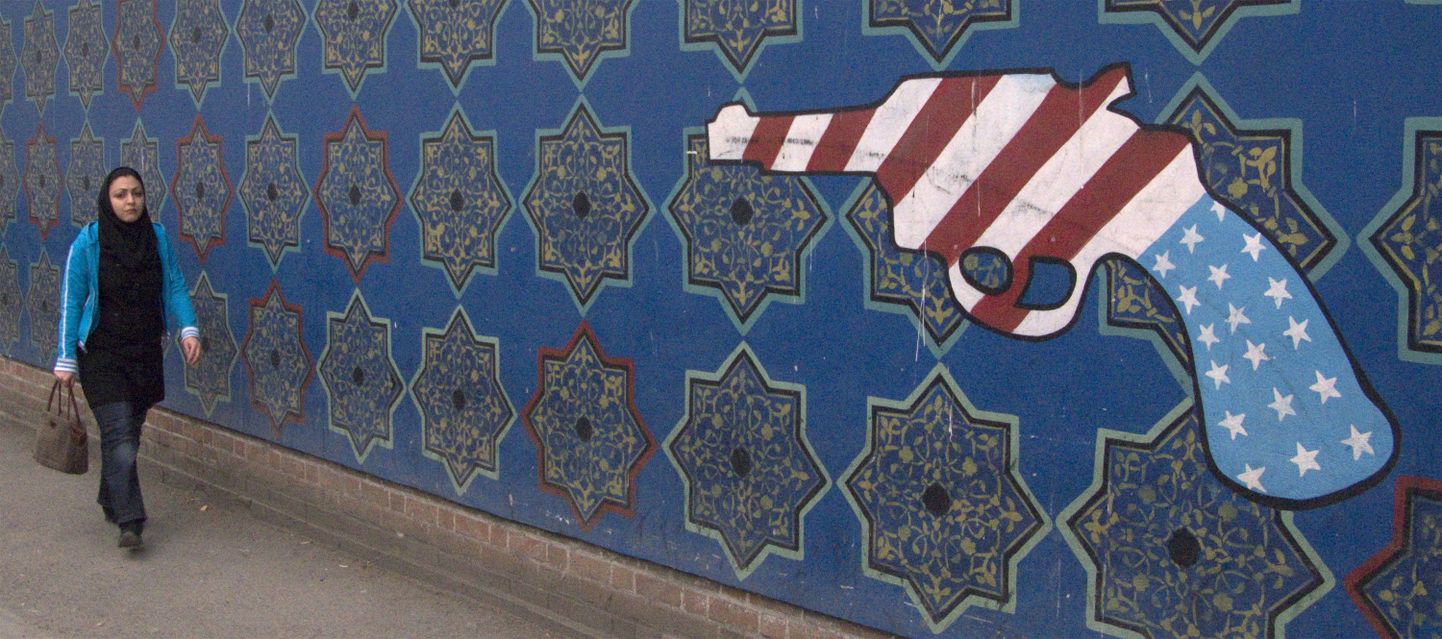 USA endise saatkonnahoone sein Teheranis.