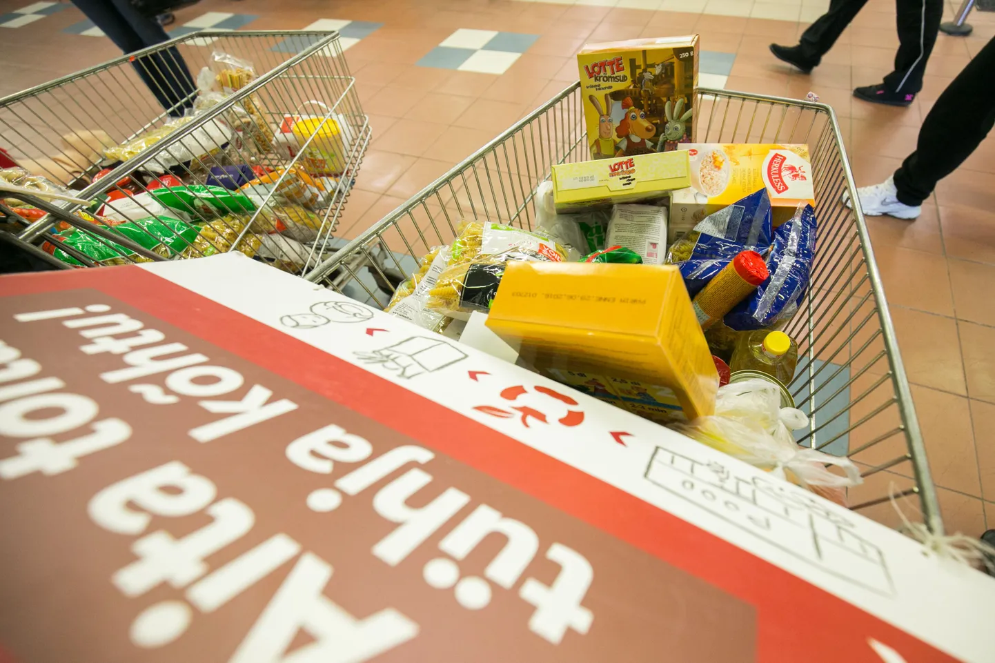Toidukogumispäevad Paide Maksimarketis