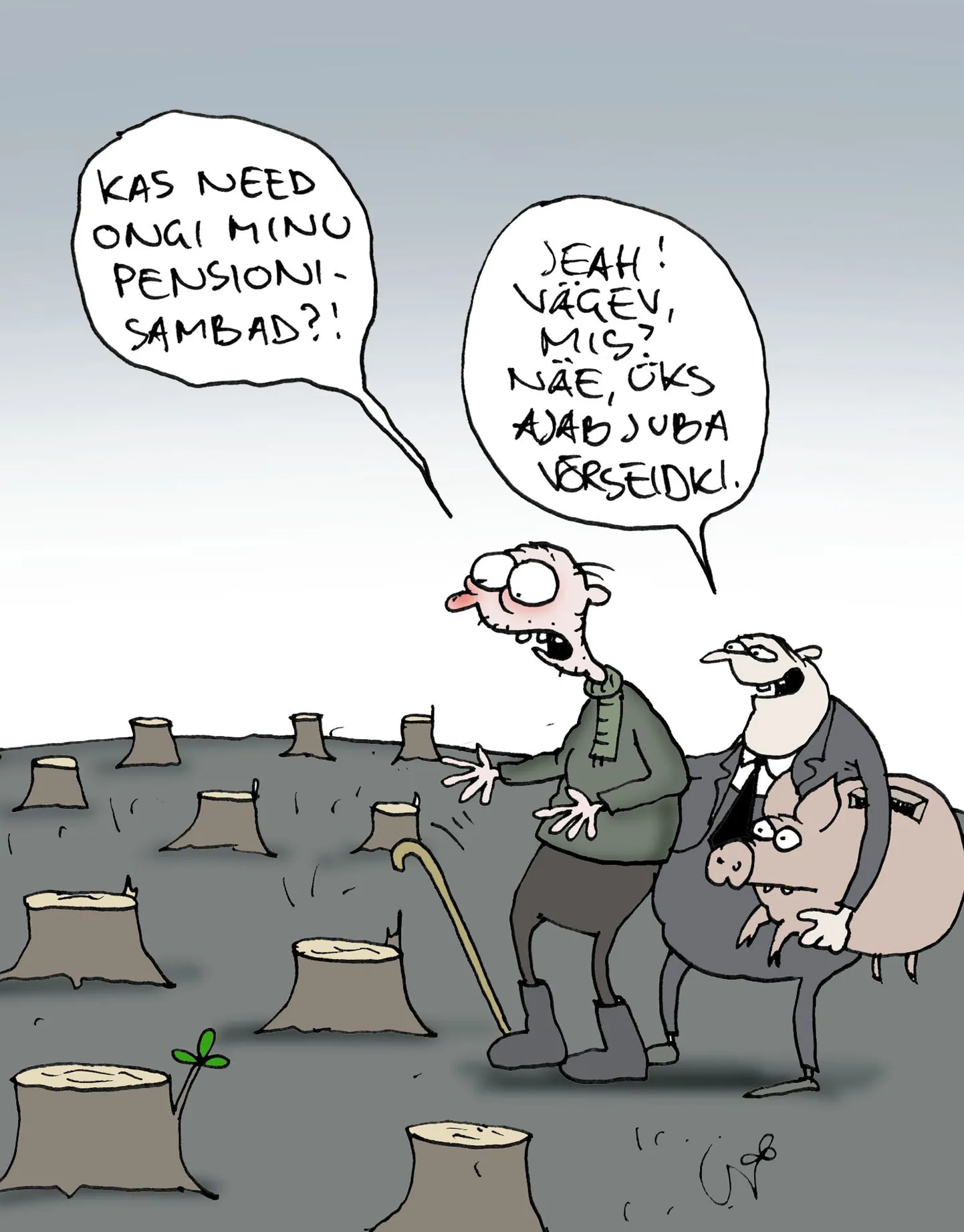 Karikatuur 15.03.2017