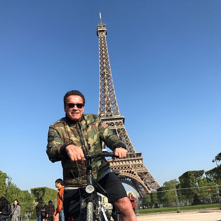 Arnold Schwarzenegger Pariisis