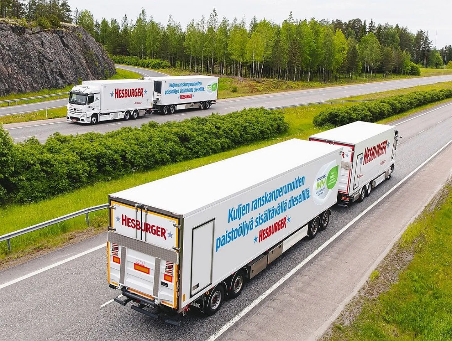Hesburgeri friikartulite küpsetamise jääkidest saab diislikütust, mis paneb liikuma hamburgerirestoranide kaubaautod.
