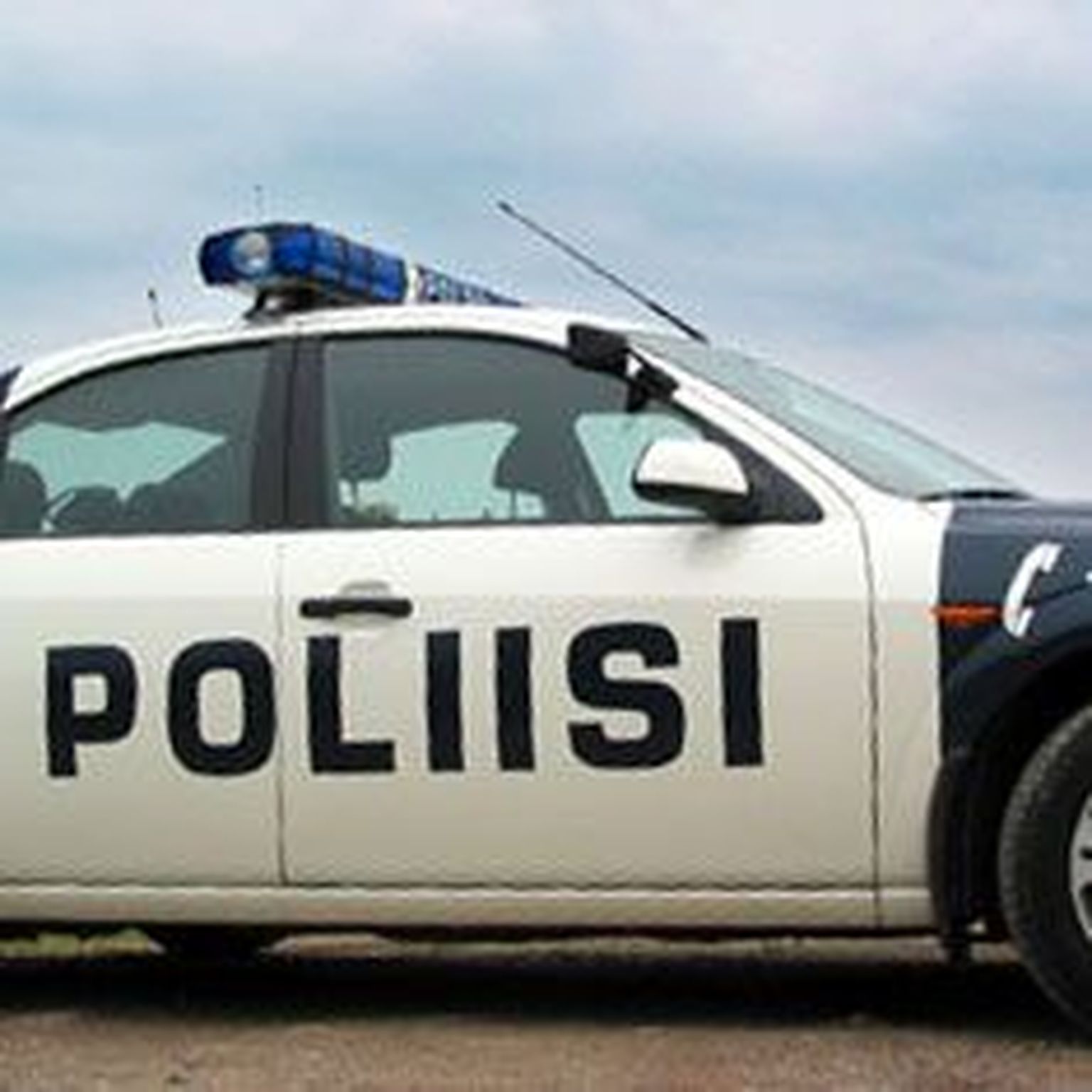 Soome politseile kuuluv sõiduauto