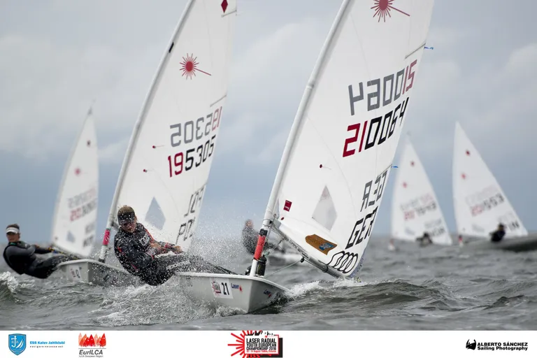 Laura Schewe GER210064 - Laser Radial Noorte Euroopa Meistrivõistlused 2016 - 13.08.2016 - foto Alberto Sanchez