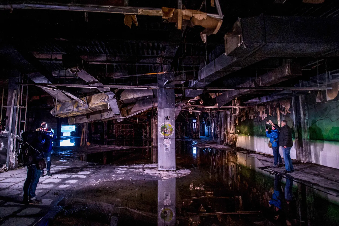 Kemerovo kauba-ja meelelahutuskeskuses asunud väikeloomaaed.