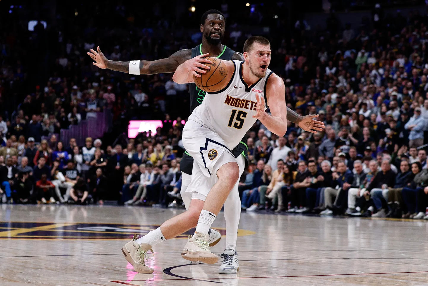 Nikola Jokic mängus Minnesota Timberwolvesiga.