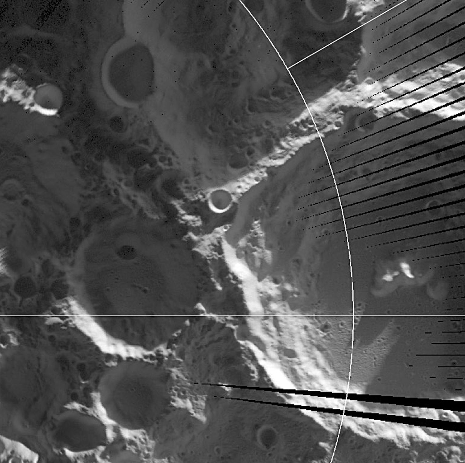 NASA Lunar Reconnaissance Orbiteri foto Kuul asuvast Faustini kraatrist, mis on meie Päikesesüsteemi üks kõige külmem paik