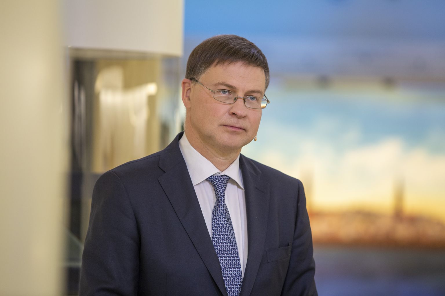 Eiropas Komisijas priekšsēdētāja izpildvietnieks Valdis Dombrovskis.