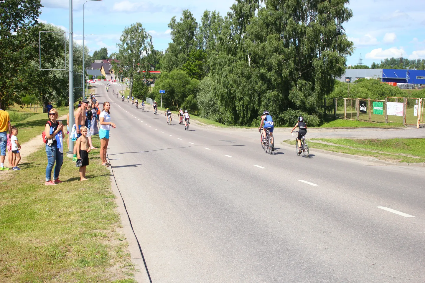 Valga–Valka Helen Triathlon Eesti Meistrivõistlused. Foto on illustratiivne.