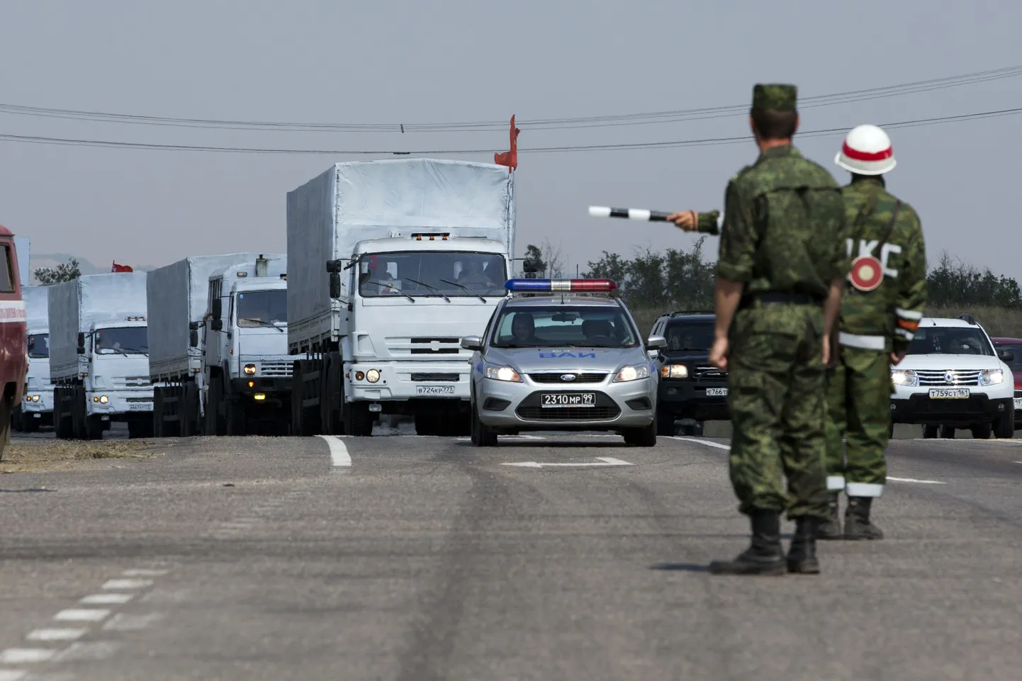 Vene nö humanitaarabikolonn 28 kilomeetri kaugusel Ukraina piirist.