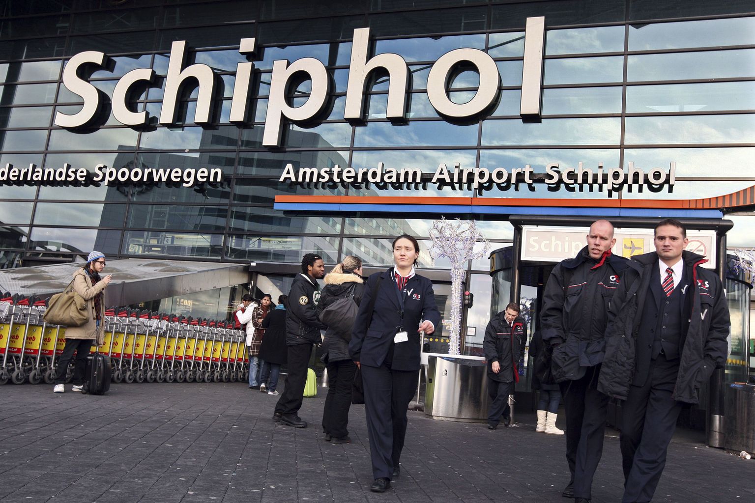 Schipholi lennujaama terminal.