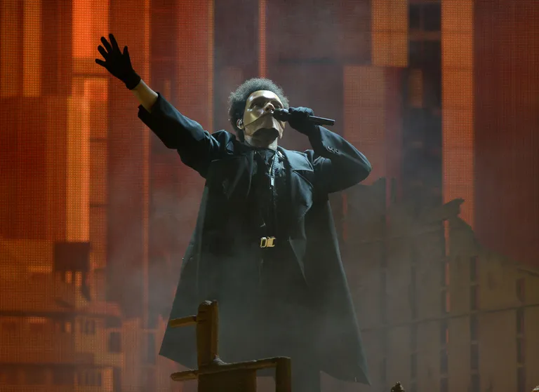 The Weeknd The After Hours Til Dawn staadionituuri raames Miamis esinemas.