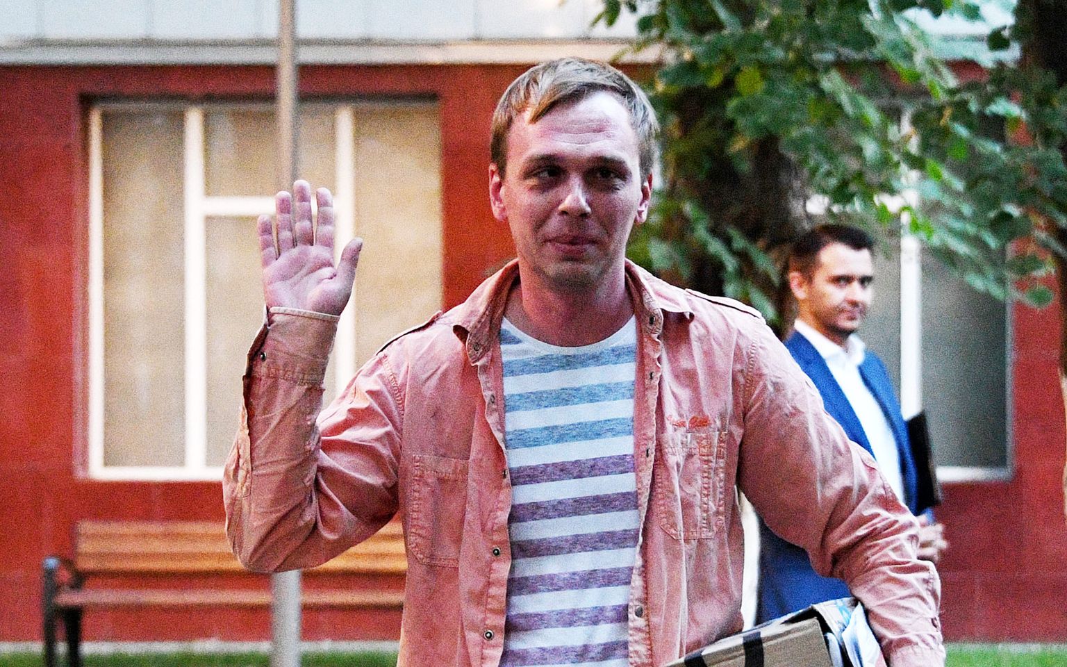 Ivans Golunovs pēc atbrīvošanas no aresta