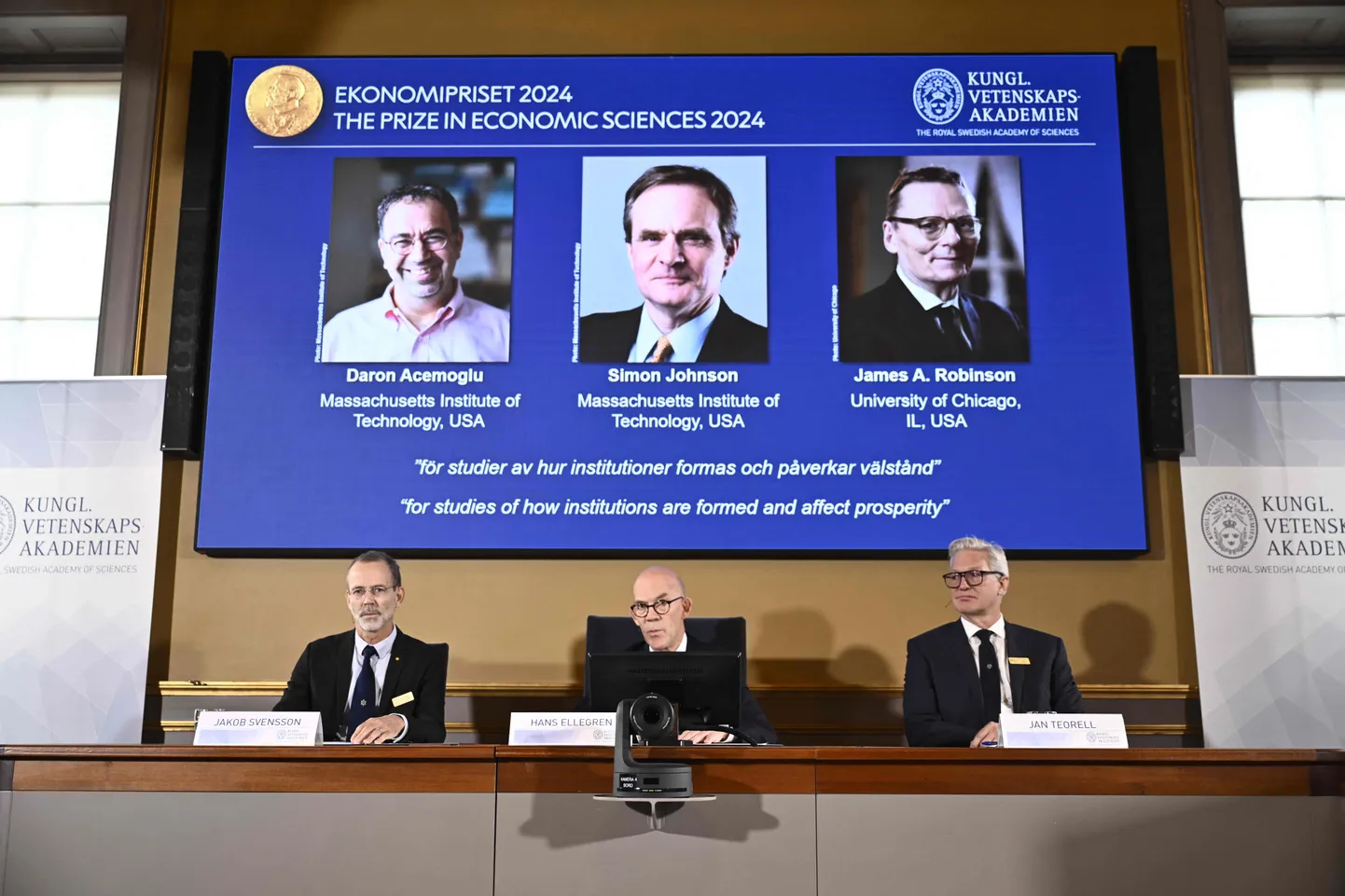 Nobeli majanduspreema laureaadid.