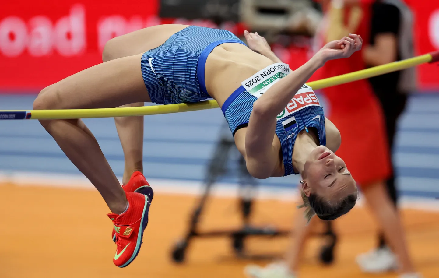Elisabeth Pihela kergejõustiku sise-EMil.