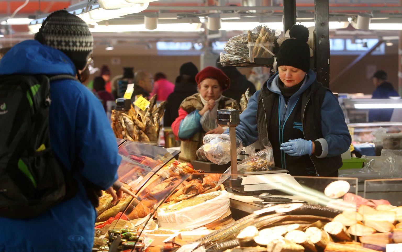 Рыбный павильон Центрального рынка