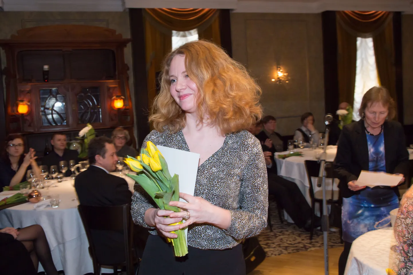 Eesti Kultuurkapitali kirjanduse sihtkapitali aastaauhindade nominent Kätlin Vainola, kelle raamatut "Kud on armastus" tunnustas lastekirjanduse žürii.