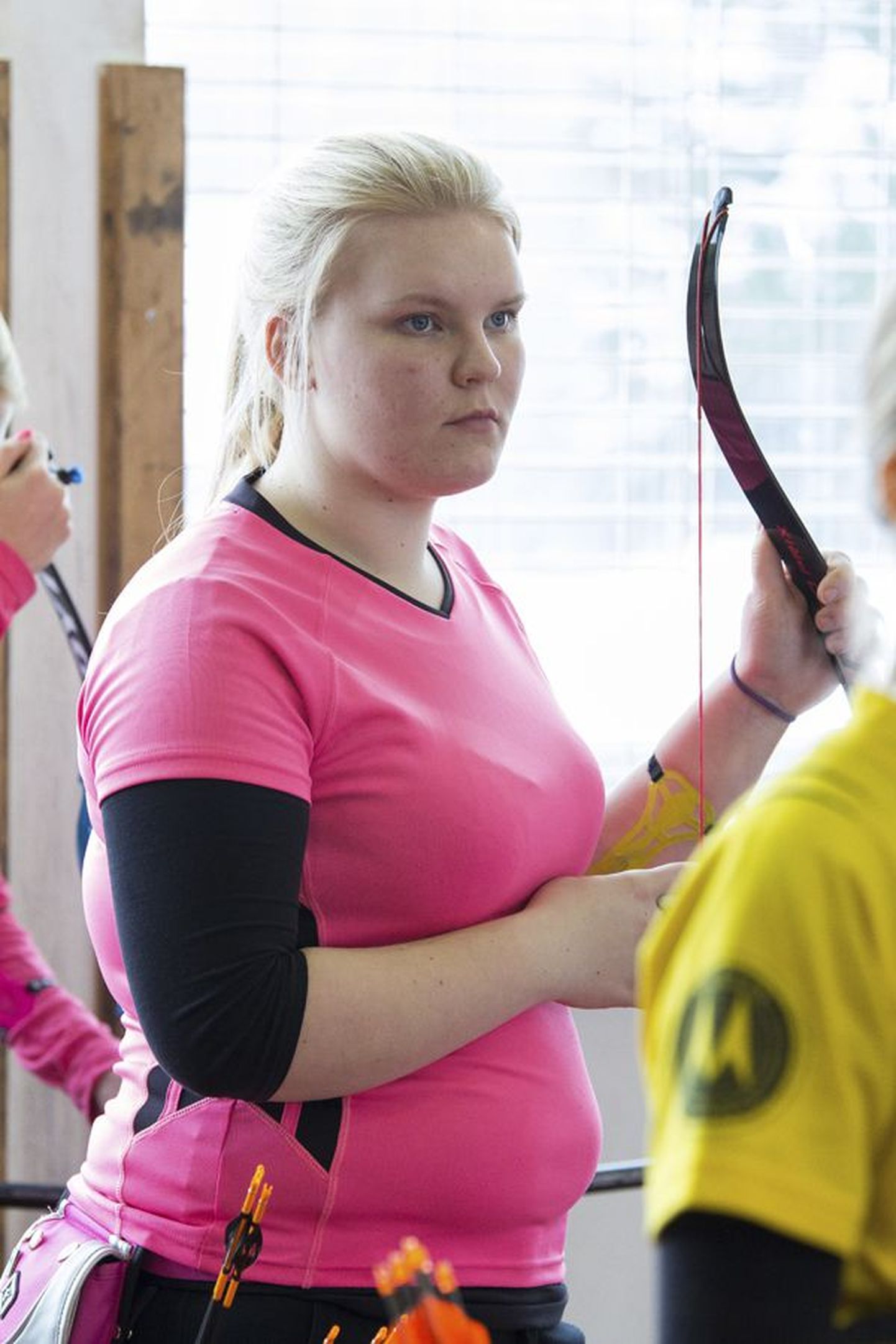 Laura Tukk pälvis Eesti juunioride meistrivõistlustel kuldmedali.