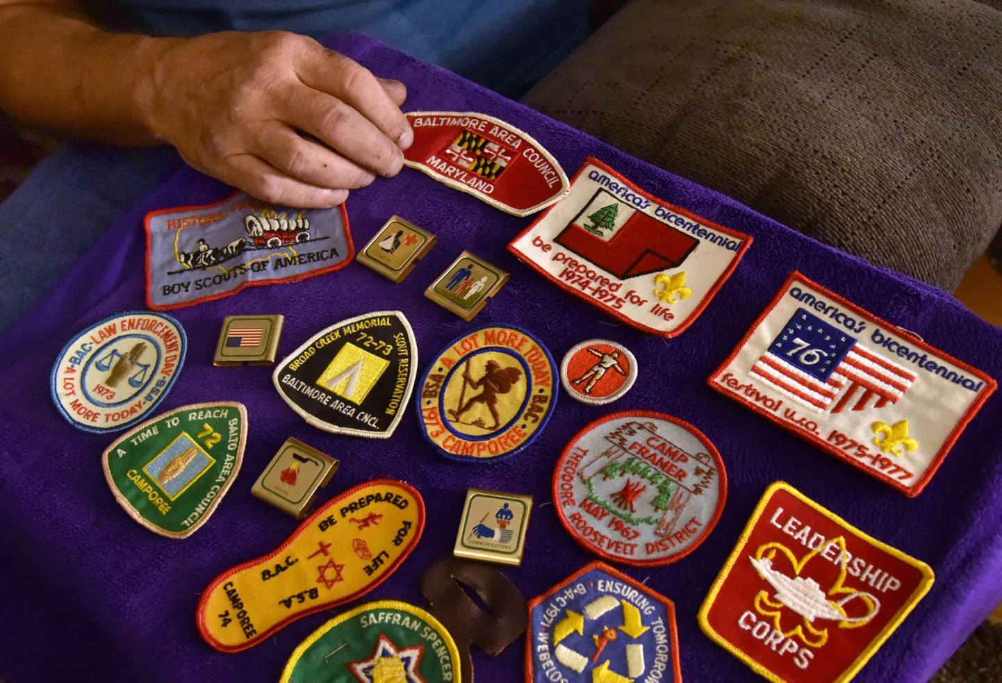 Ameerika skaudiühenduse embleemid.