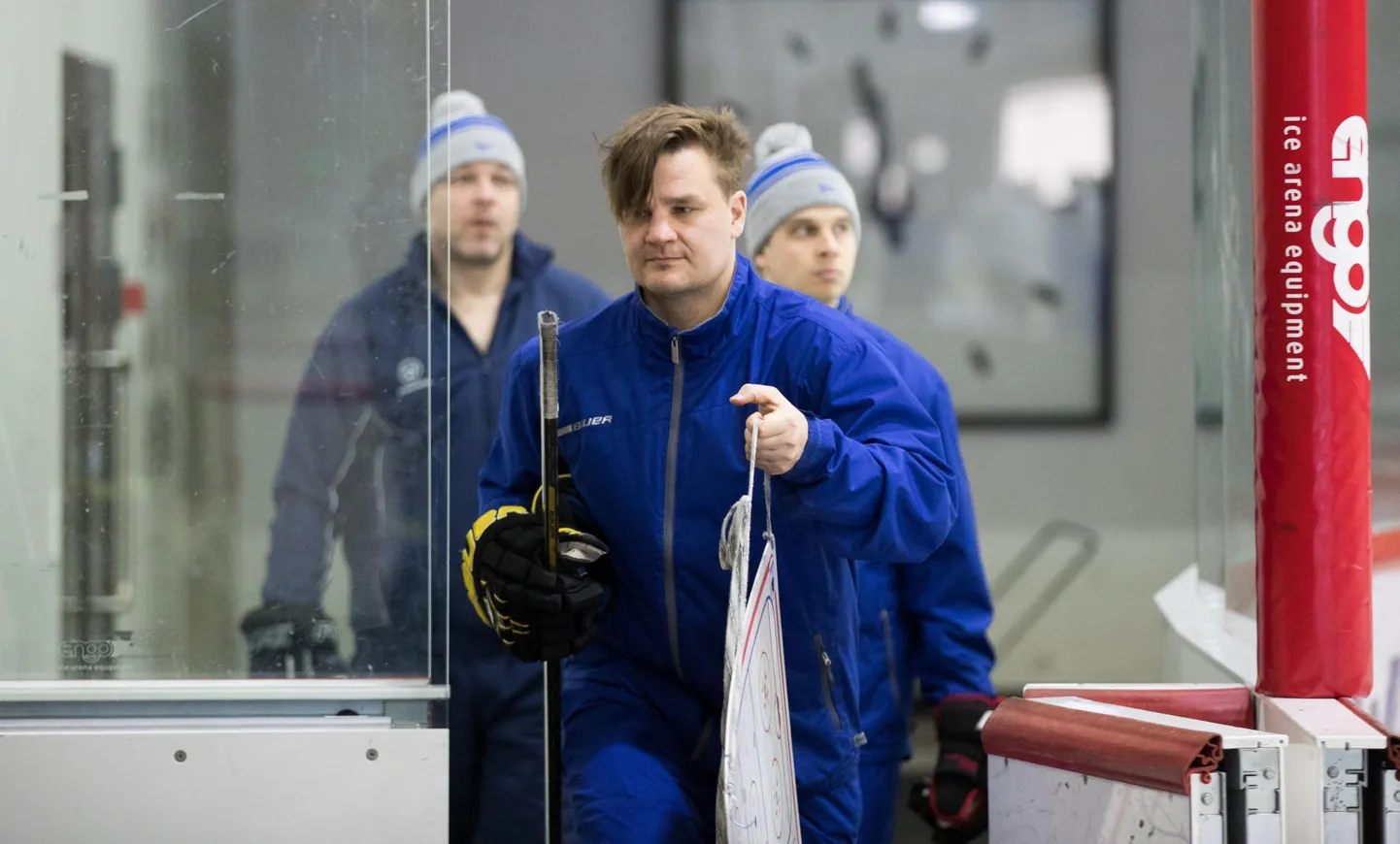 Neli aastat Eesti jäähokikoondist juhendanud Jussi Tupamäki.