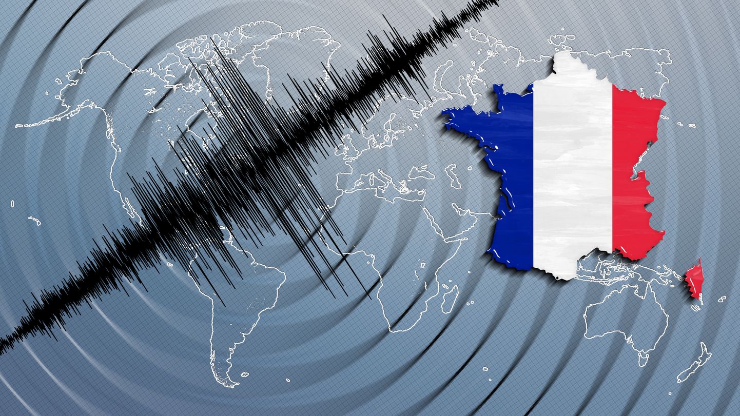 Землетрясение во Франции