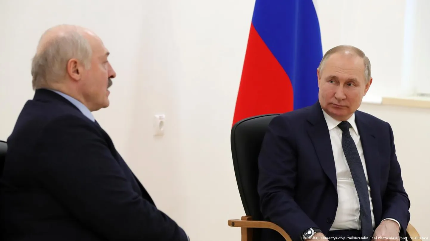Президенты Беларуси и России