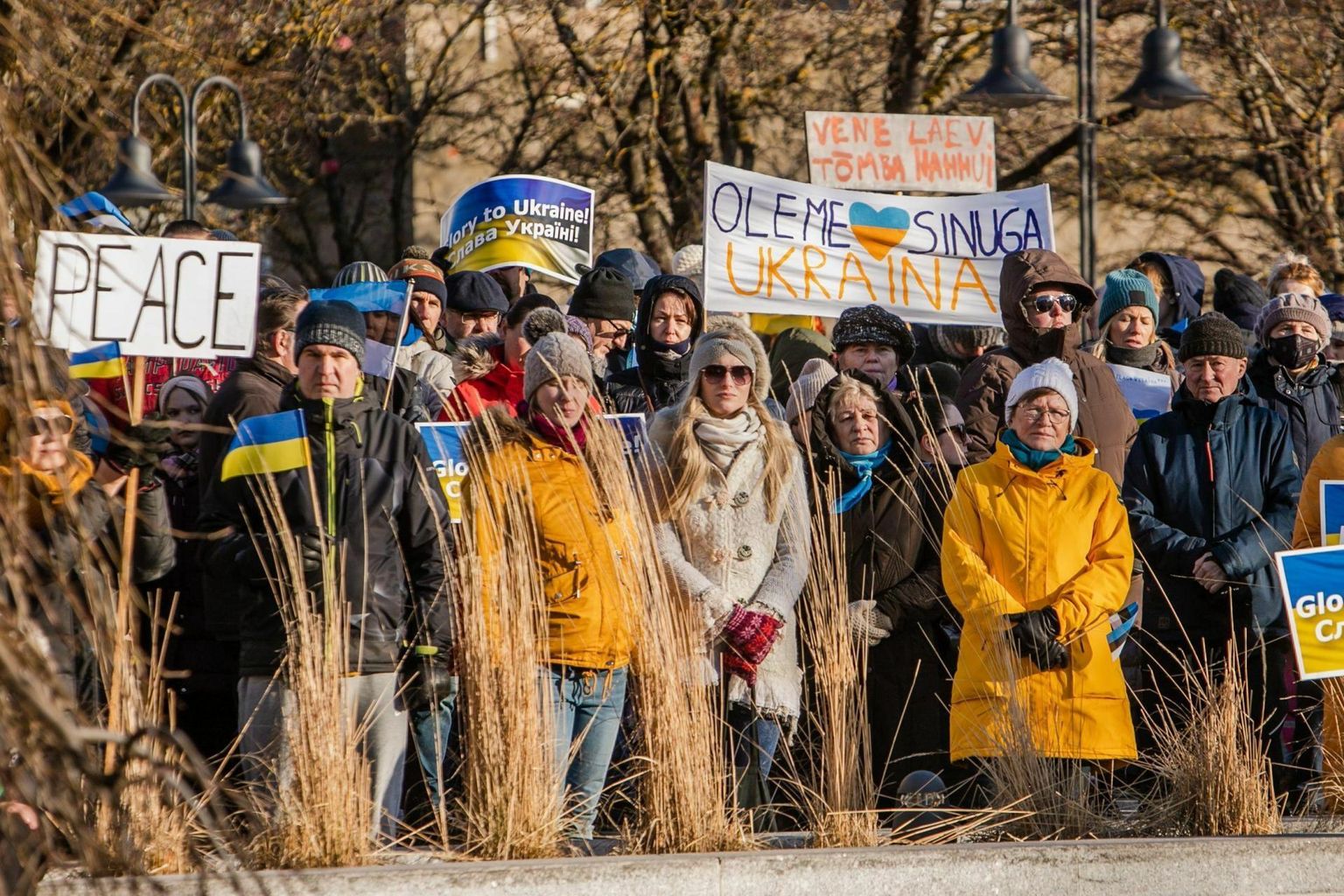 Ukraina vabaduse toetuseks korraldatud kontsert toimus Pärnus kevadelgi.