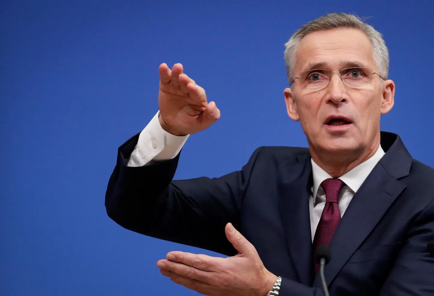 NATO peasekretäri Jens Stoltenbergi möödunud reedel peetud tippkohtumise sisu tutvustav pressikonverents kandis selgeid märke püüdest anda Londonisse saabuvale Donald Trumpile meelepärane sõnum.