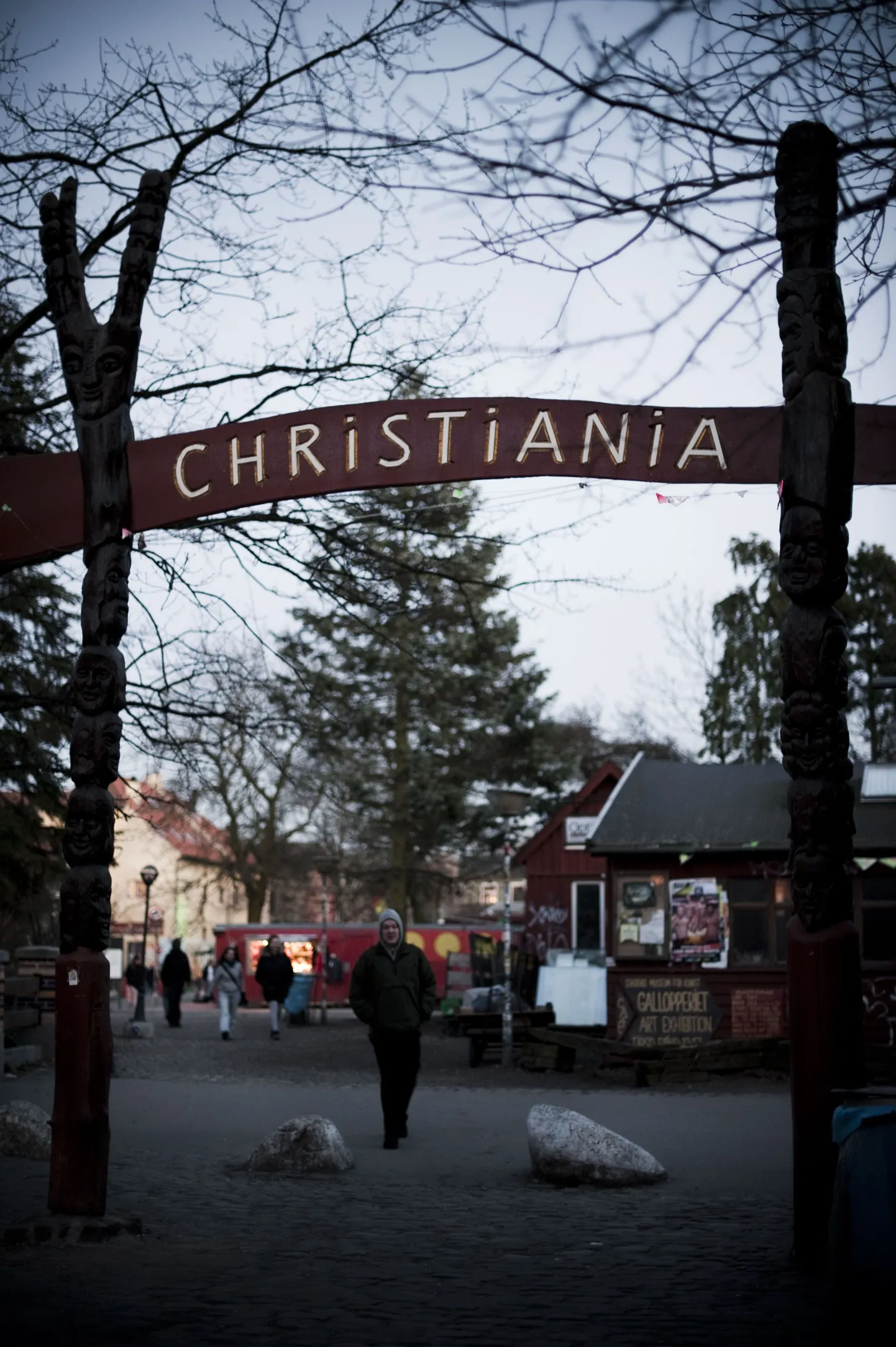 Sissepääs vabalinna Christianiasse.