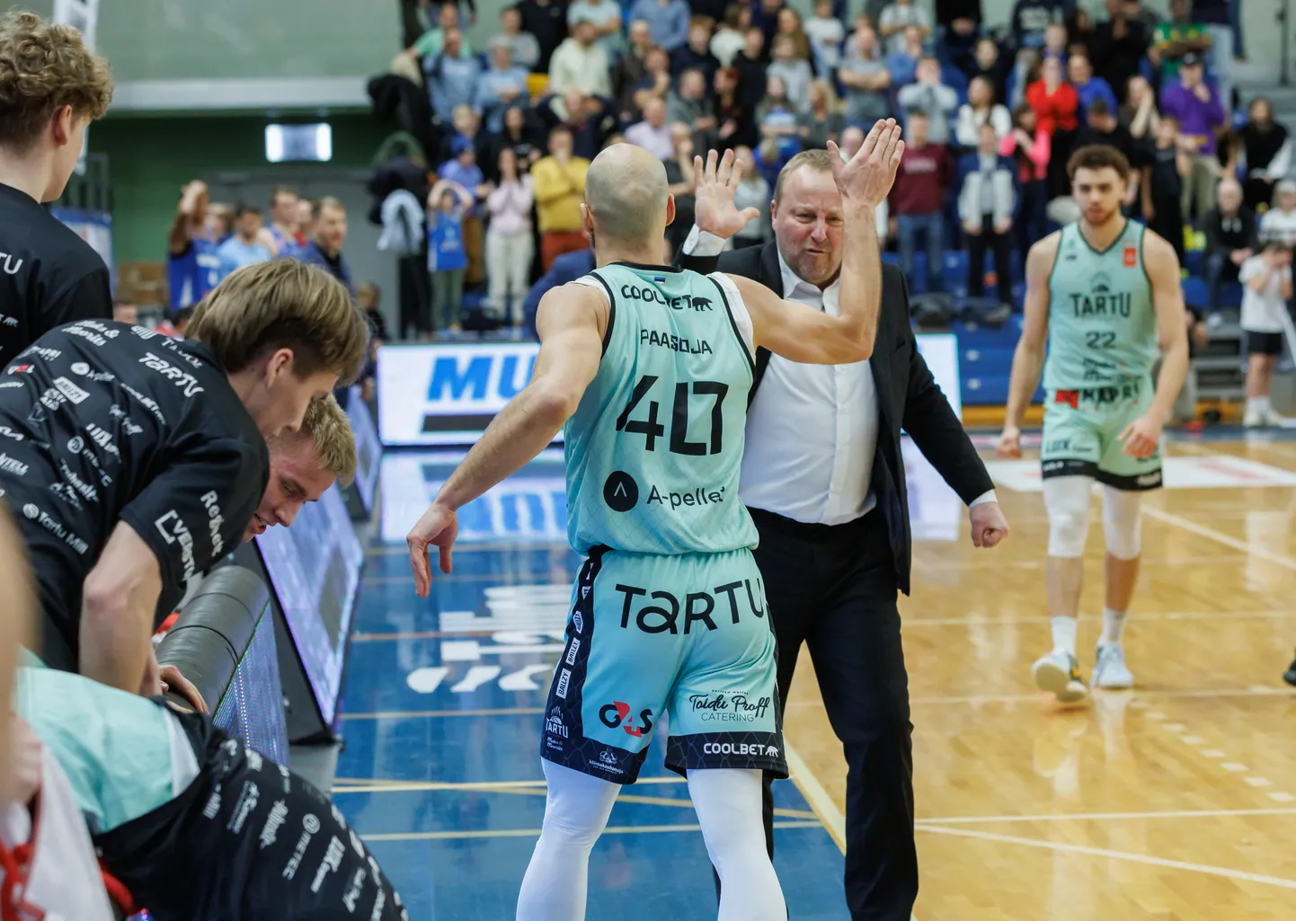 Tartu ülikool Maks & Moorits võttis raske võidu.