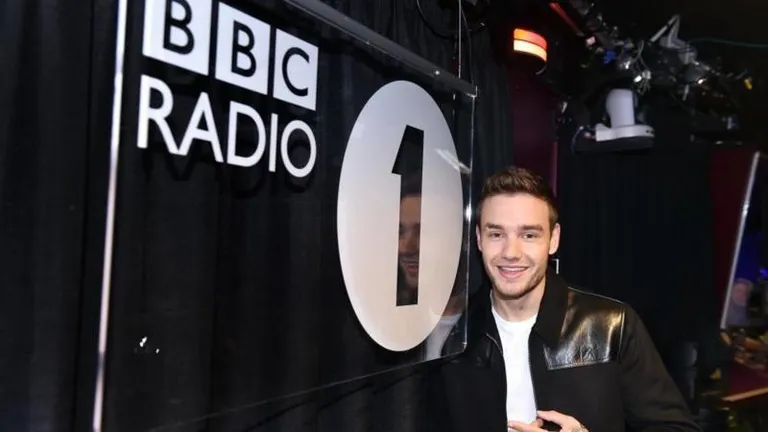 Пейн в студии BBC Radio 1.