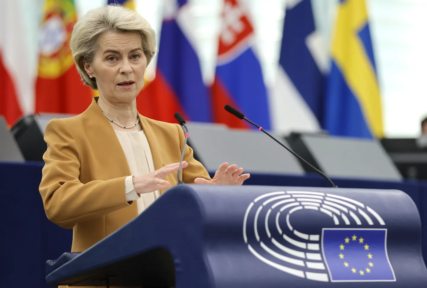 Euroopa Komisjoni president Ursula von der Leyen.