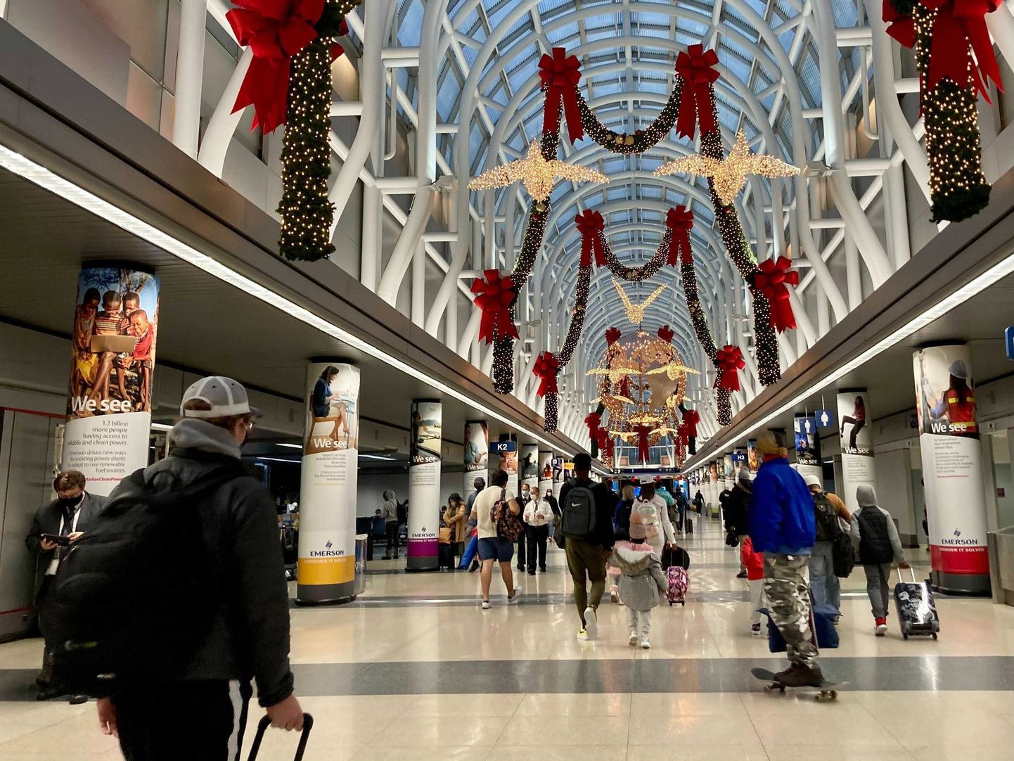 USA Chicago O'Hare'i rahvusvaheline lennujaam möödunud aasta detsembris