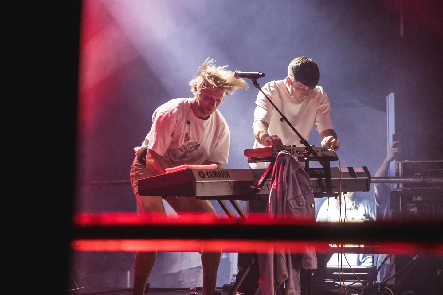 Ukraina muusik Ivan Dorn esineb festivali Station Narva raames.